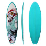 Shogun Surfing - 6'6" Fish Surfboard - Thunder